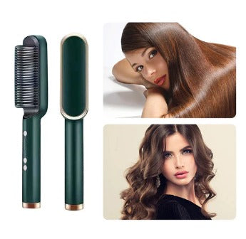 Electric 2-in-1 Hair Straightener Comb